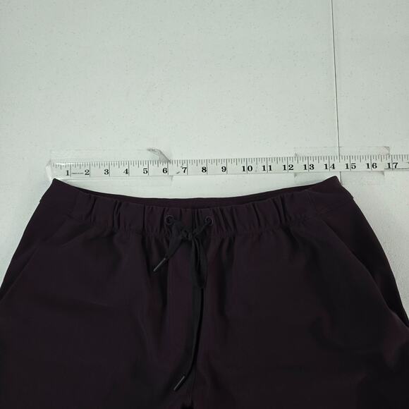 Lululemon Women’s Size 8 Stretch Jogger Pants Plum Drawstring Waist Nylon (6168) - Picture 4 of 10